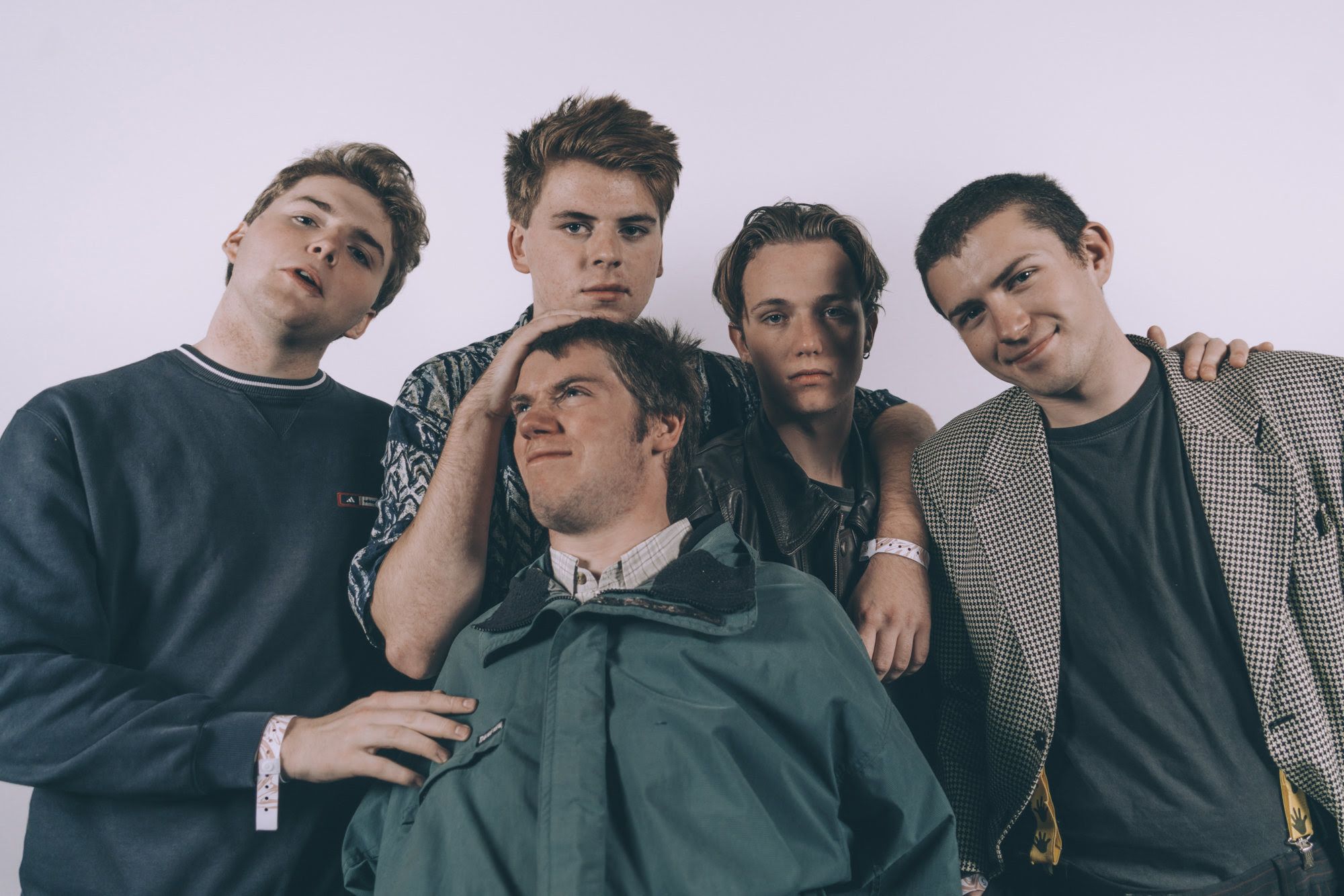 Promofoto von Concierto de Shame en Leeds.