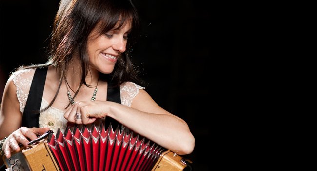 Fotografía promocional de Concierto de Sharon Shannon en Trébeurden