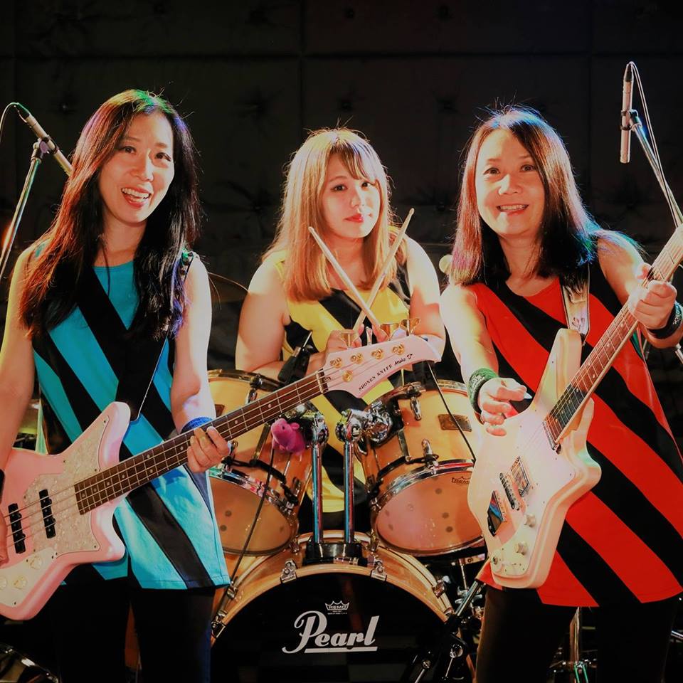 Fotografía promocional de Concierto de Shonen Knife en París