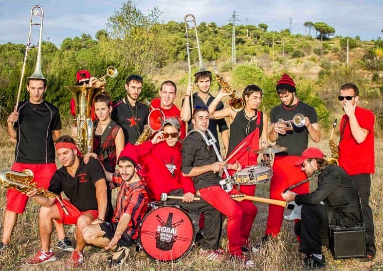 Fotografía promocional de Sidral Brass Band