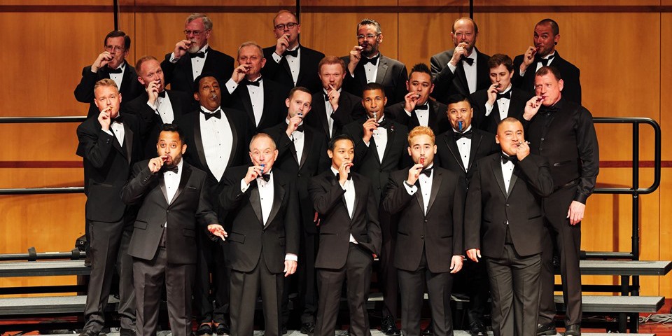 Promotional photograph of Concierto de Silicon Valley Gay Mens Chorus en San Jose.