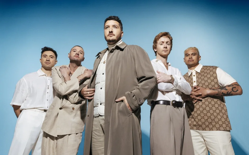 Promotional photograph of Six60.