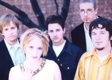 Promotional photograph of Sixpence None the Richer.
