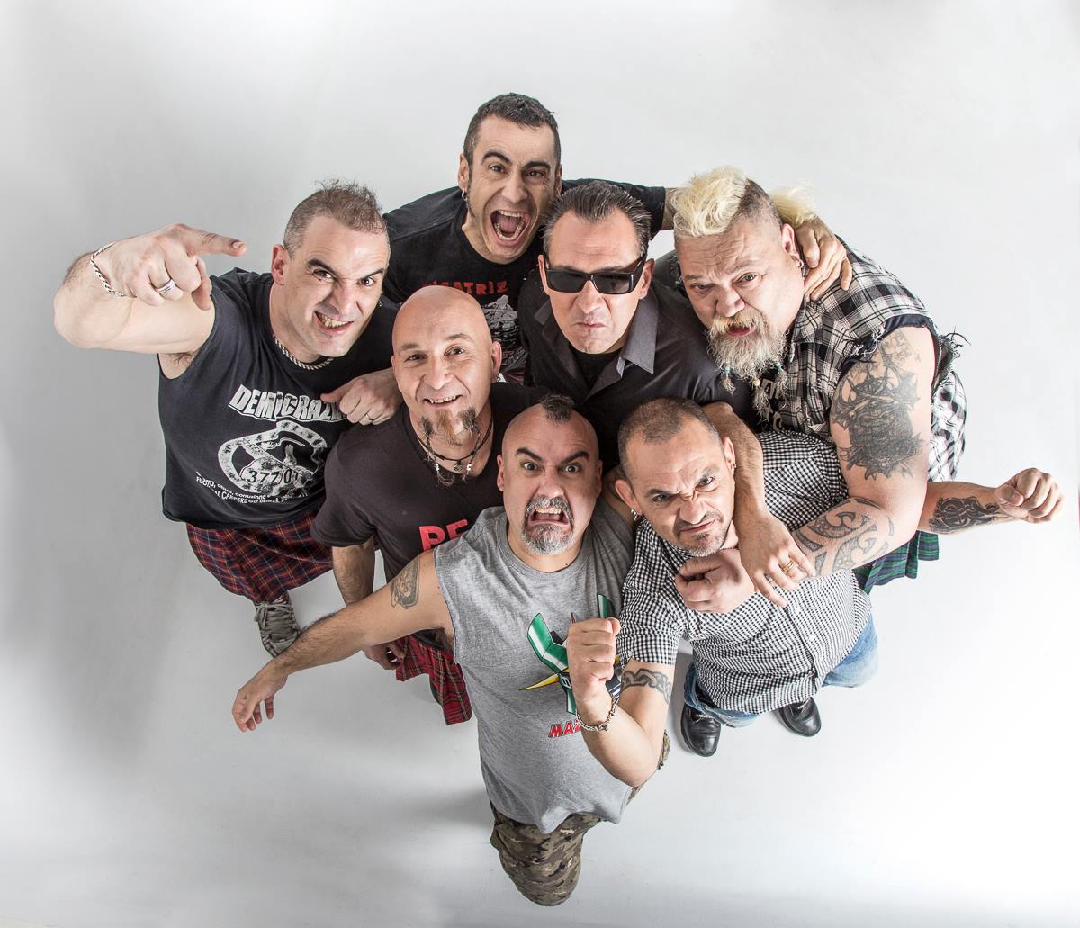 Fotografia promozionale di Ska-P.