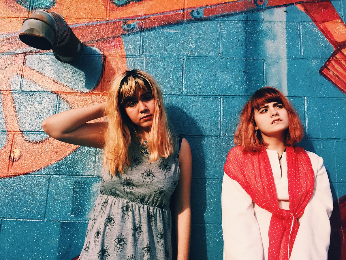 Photographie promotionnelle de Concierto de Skating Polly en New York.