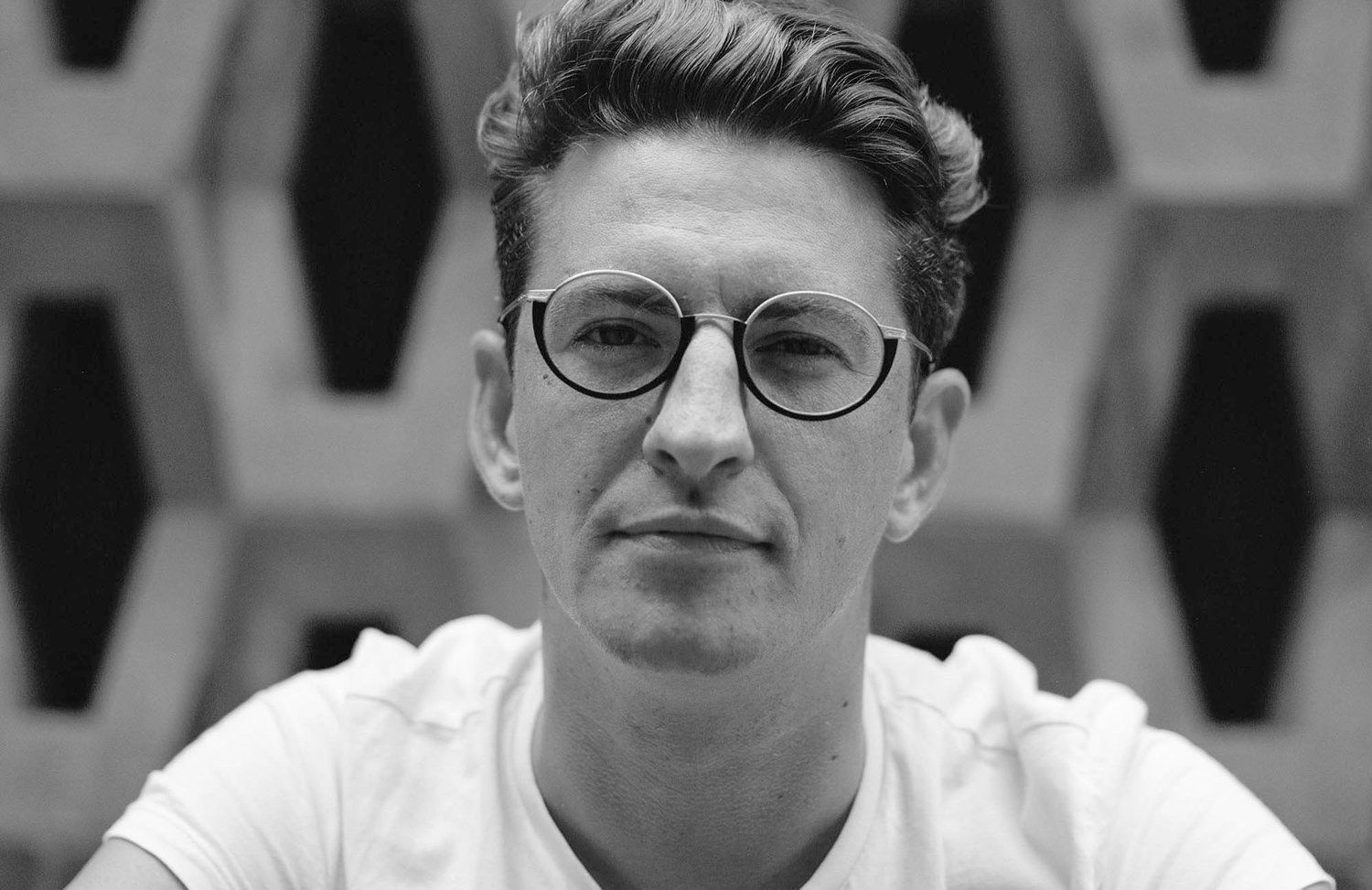 Promotional photograph of Skream.