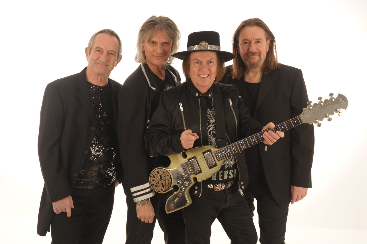 Promotional photograph of Slade.