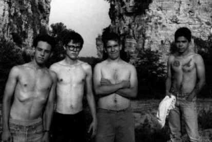 Promotional photograph of Slint.