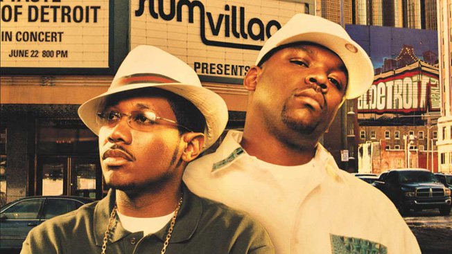 Promotional photograph of Slum Village.
