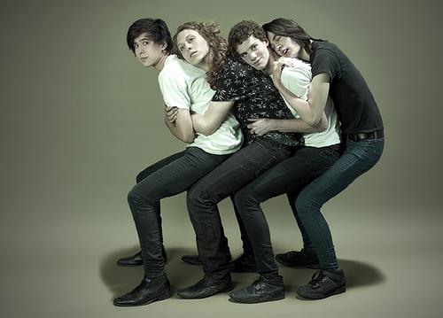 Promotional photograph of Smith Westerns.