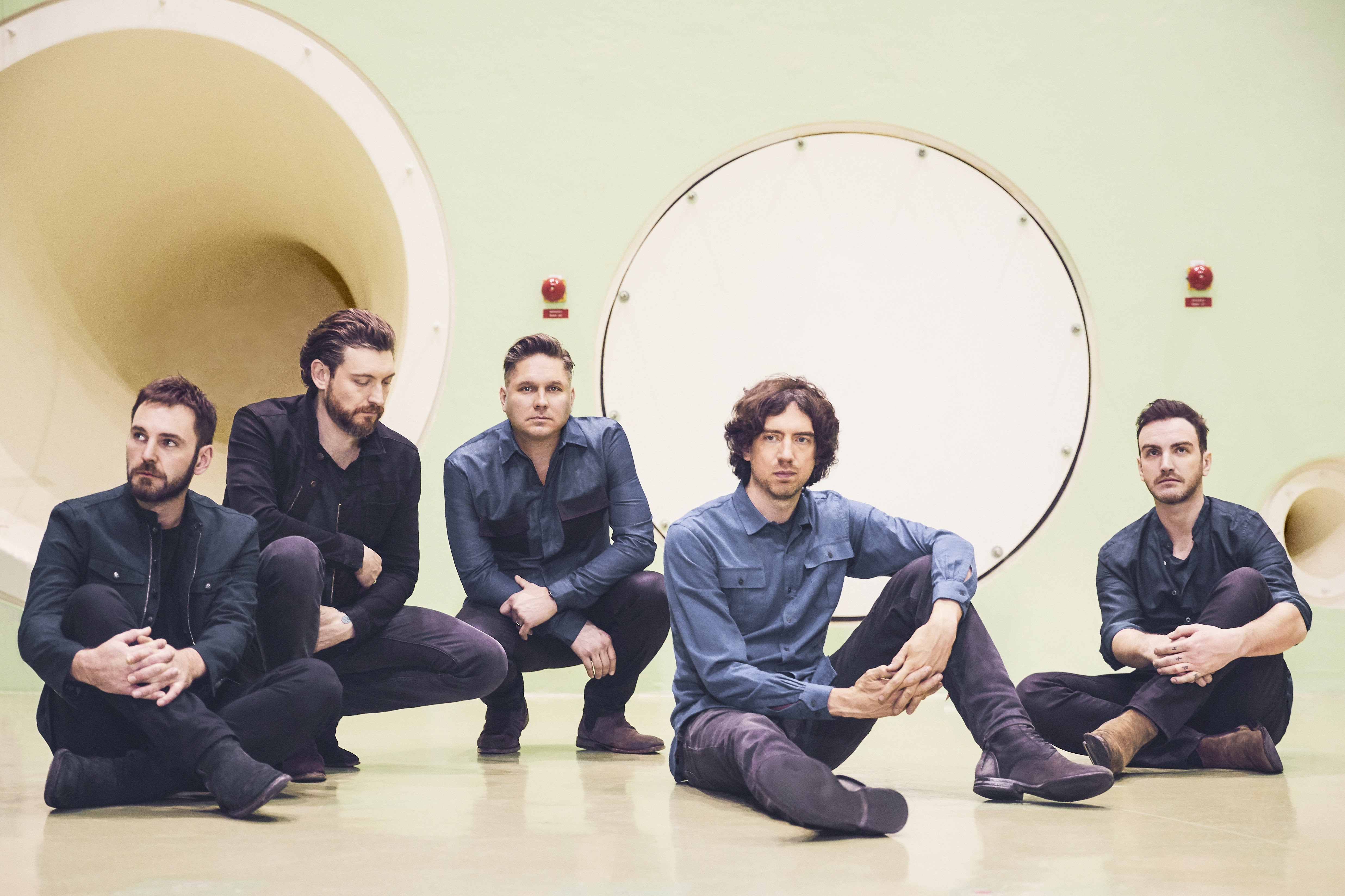 Fotografia promocional de Snow Patrol.
