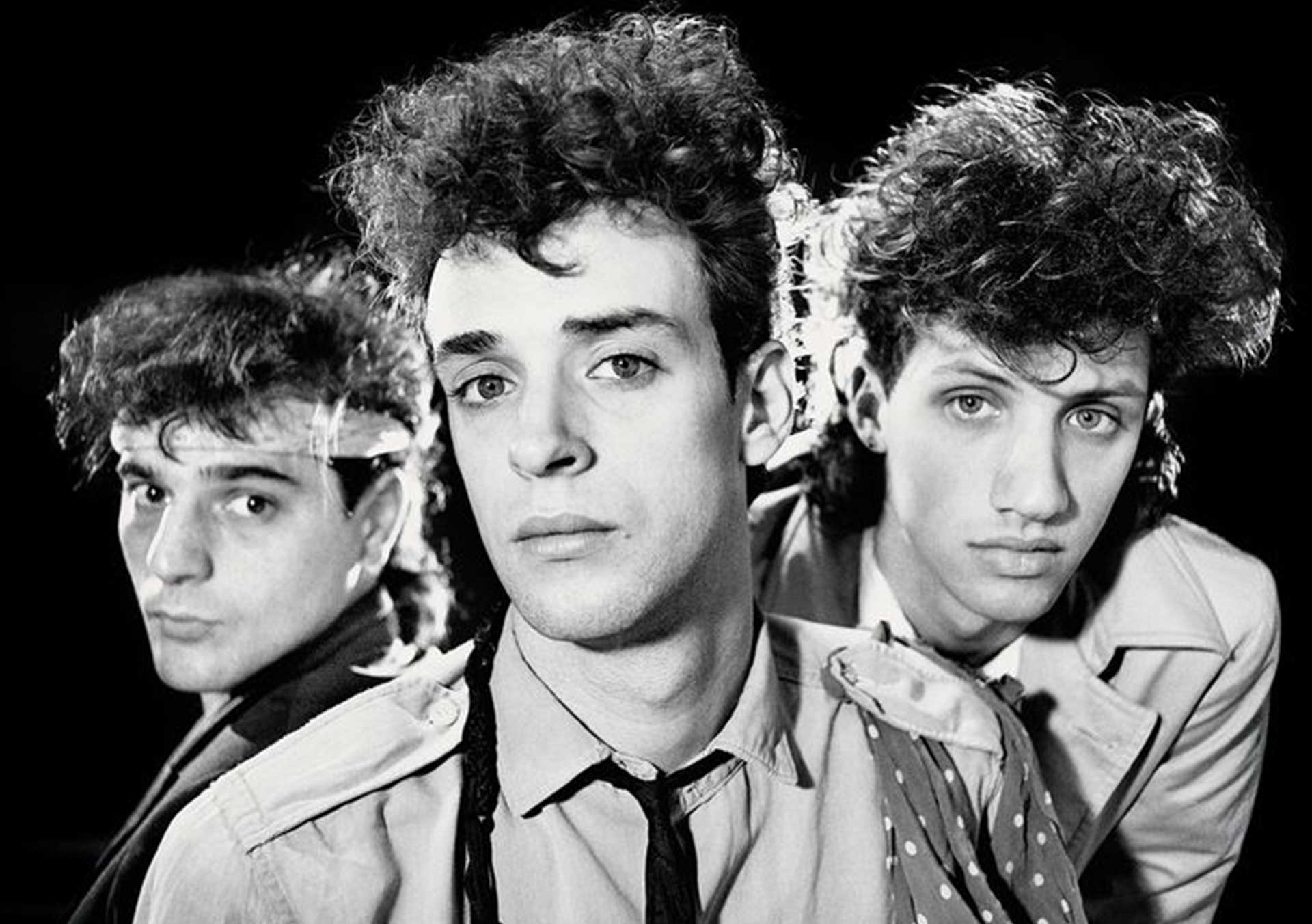 Fotografía promocional de Soda Stereo