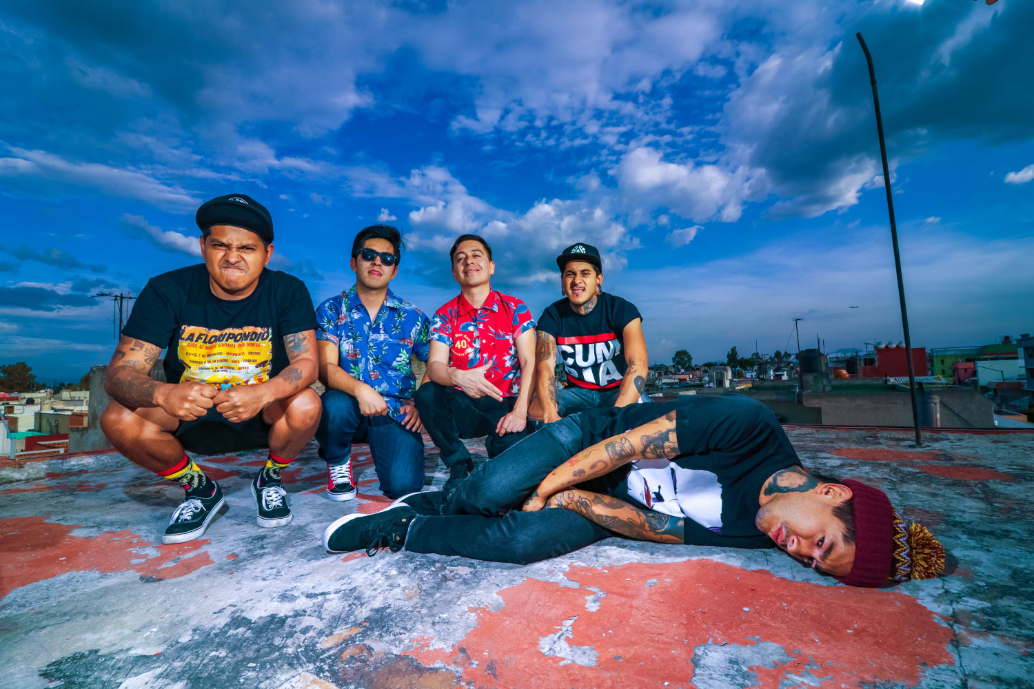 Fotografía promocional de Son Rompe Pera