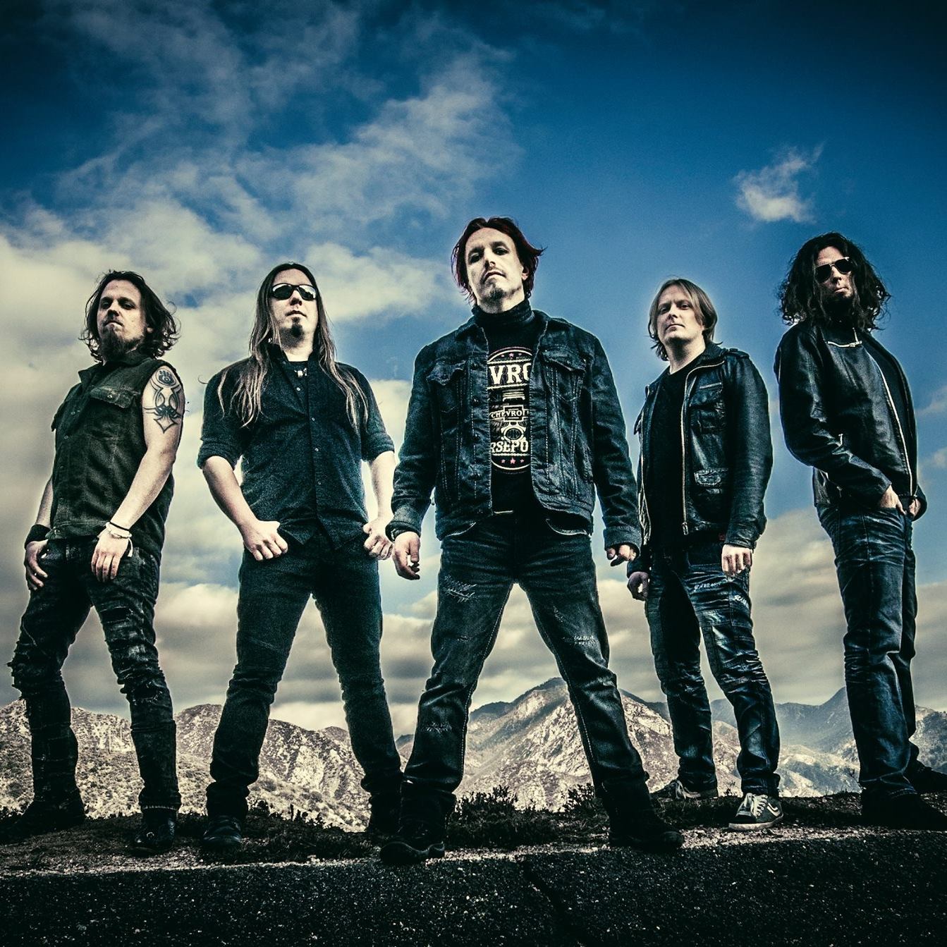 Promotional photograph of Sonata Arctica.