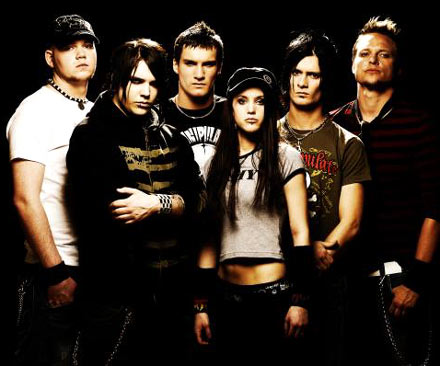 Fotografia promocional de Sonic Syndicate.