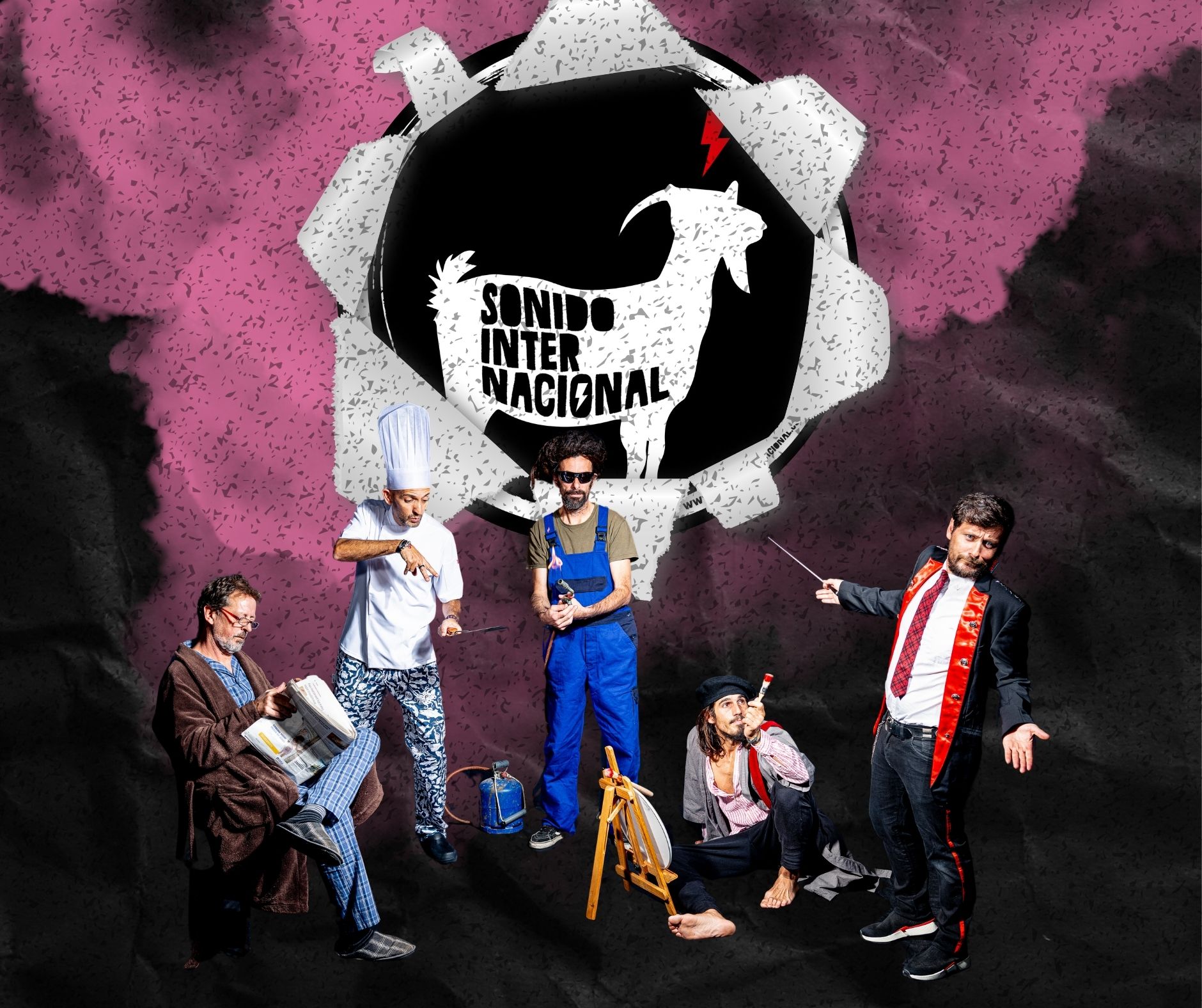 Fotografía promocional de Sonido Internacional