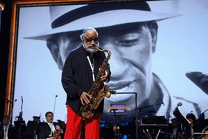 Fotografia promocional de Sonny Rollins.