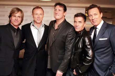 Fotografía promocional de Spandau Ballet