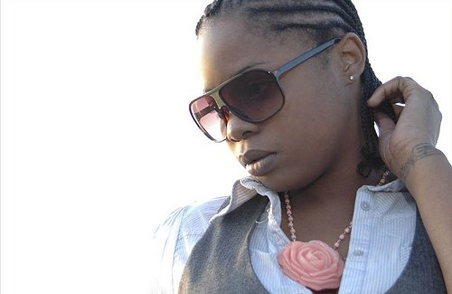 Promofoto von Concierto de Speech Debelle en Manchester.