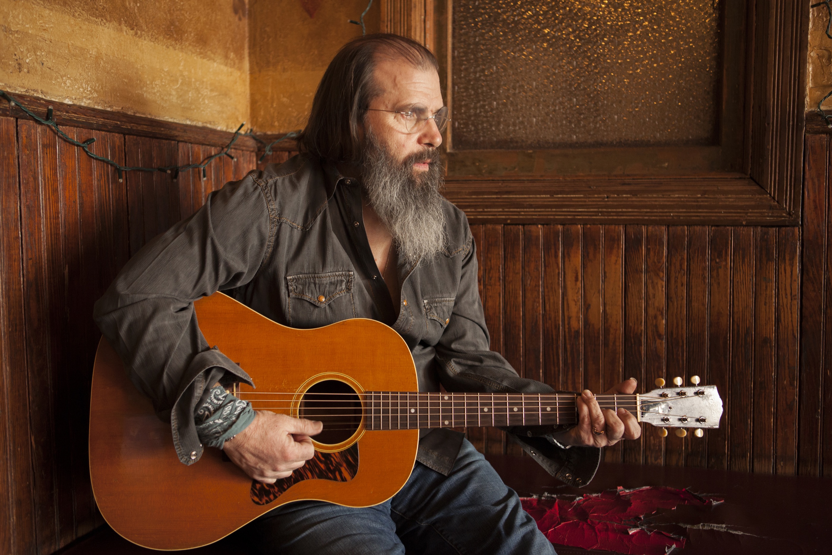 Fotografía promocional de Steve Earle