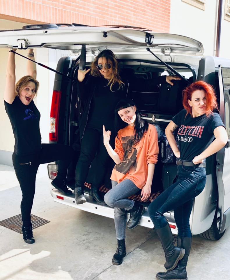 Fotografía promocional de Concierto de Strange Kind of Women en Terville