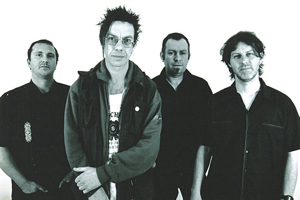 Promotional photograph of Subhumans.