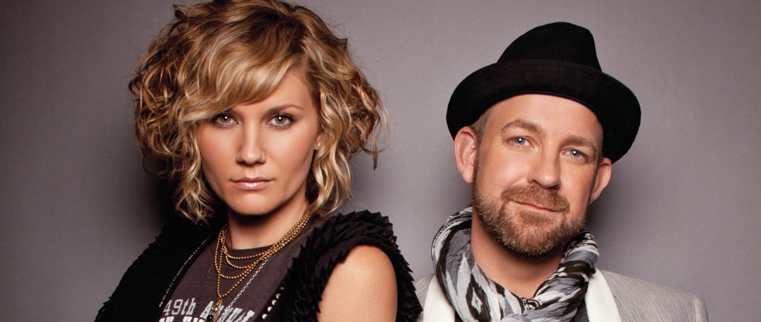 Promotional photograph of Sugarland.