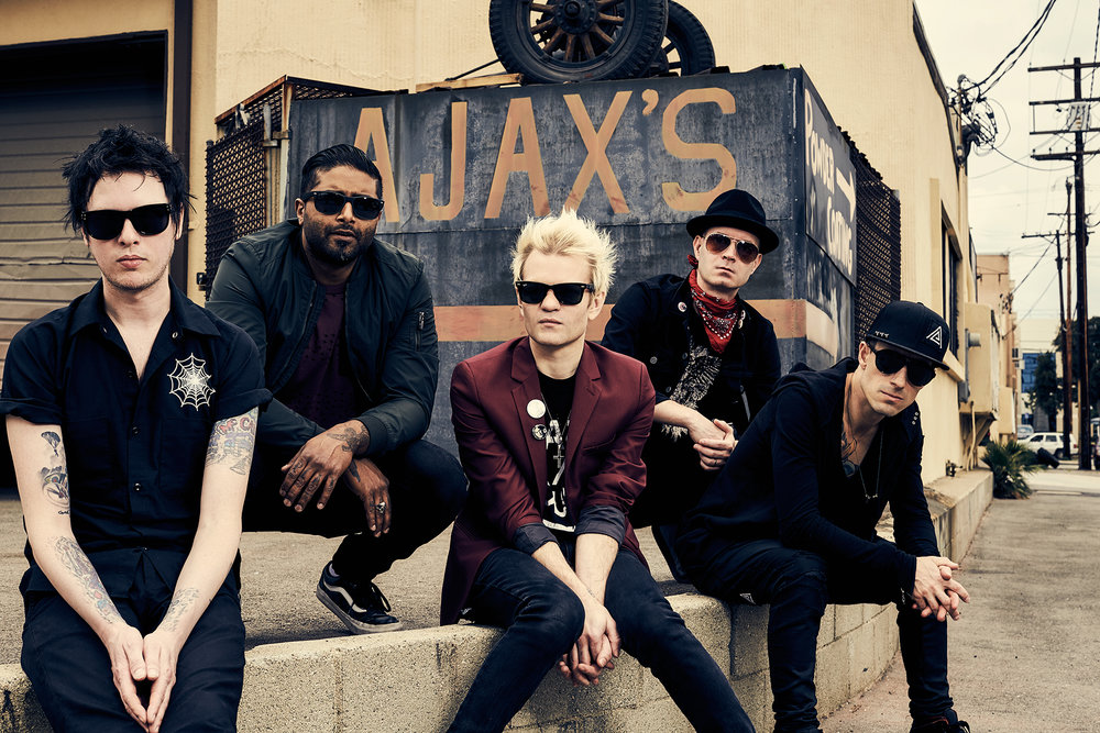 Fotografía promocional de Sum 41