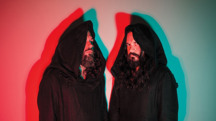Promotional photograph of Sunn O))).