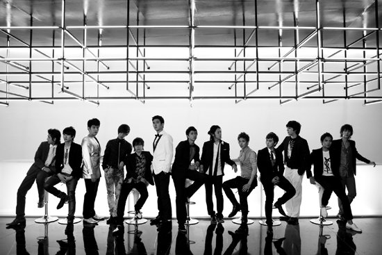 Fotografía promocional de Super Junior