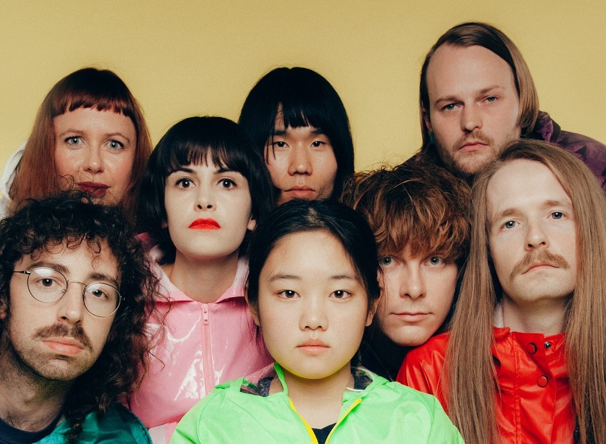 Fotografía promocional de Superorganism