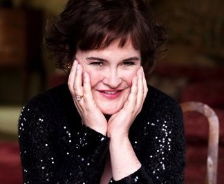 Promotional photograph of Susan Boyle.