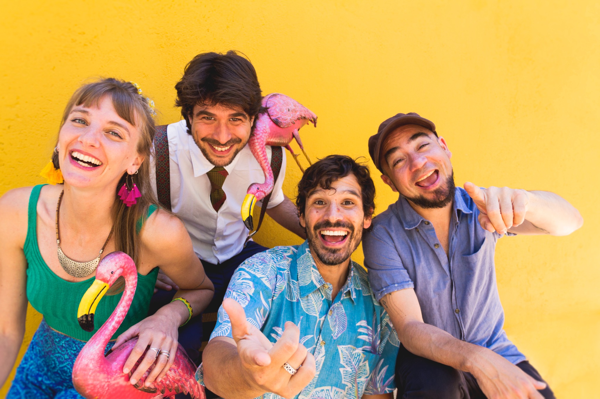 Fotografia promocional de Susein y Los Pajaritos.