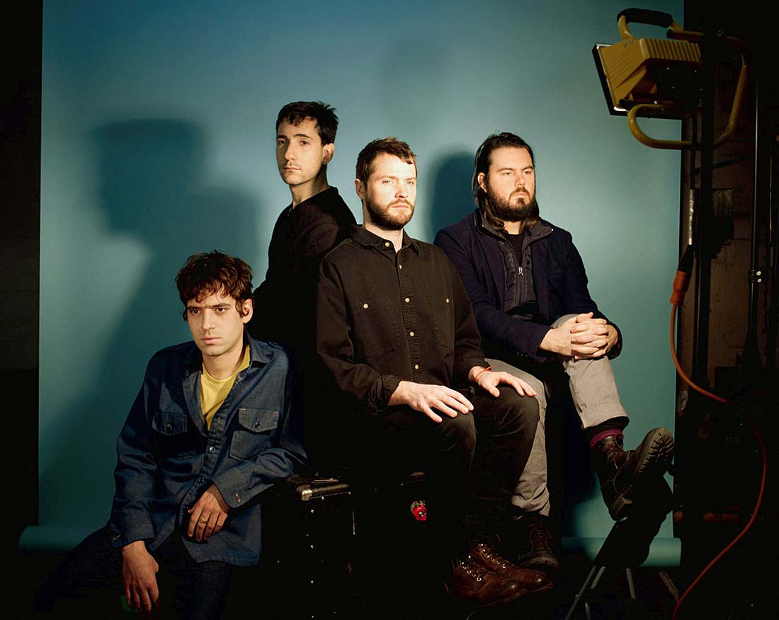 Promofoto von Concierto de Suuns en Berlín.