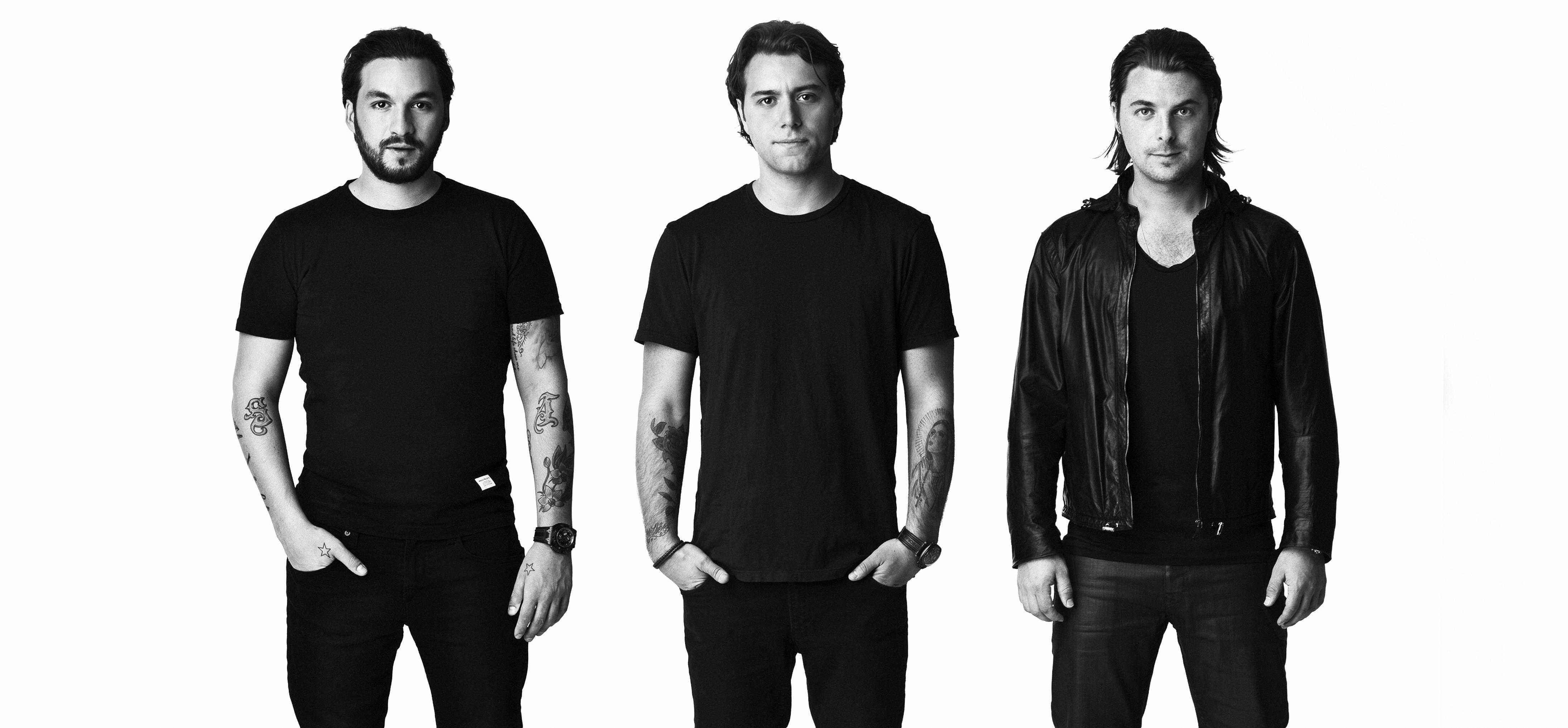 Fotografía promocional de Swedish House Mafia