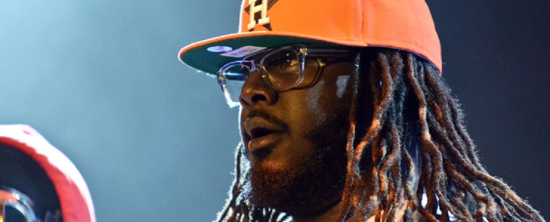 Promotional photograph of T-Pain.