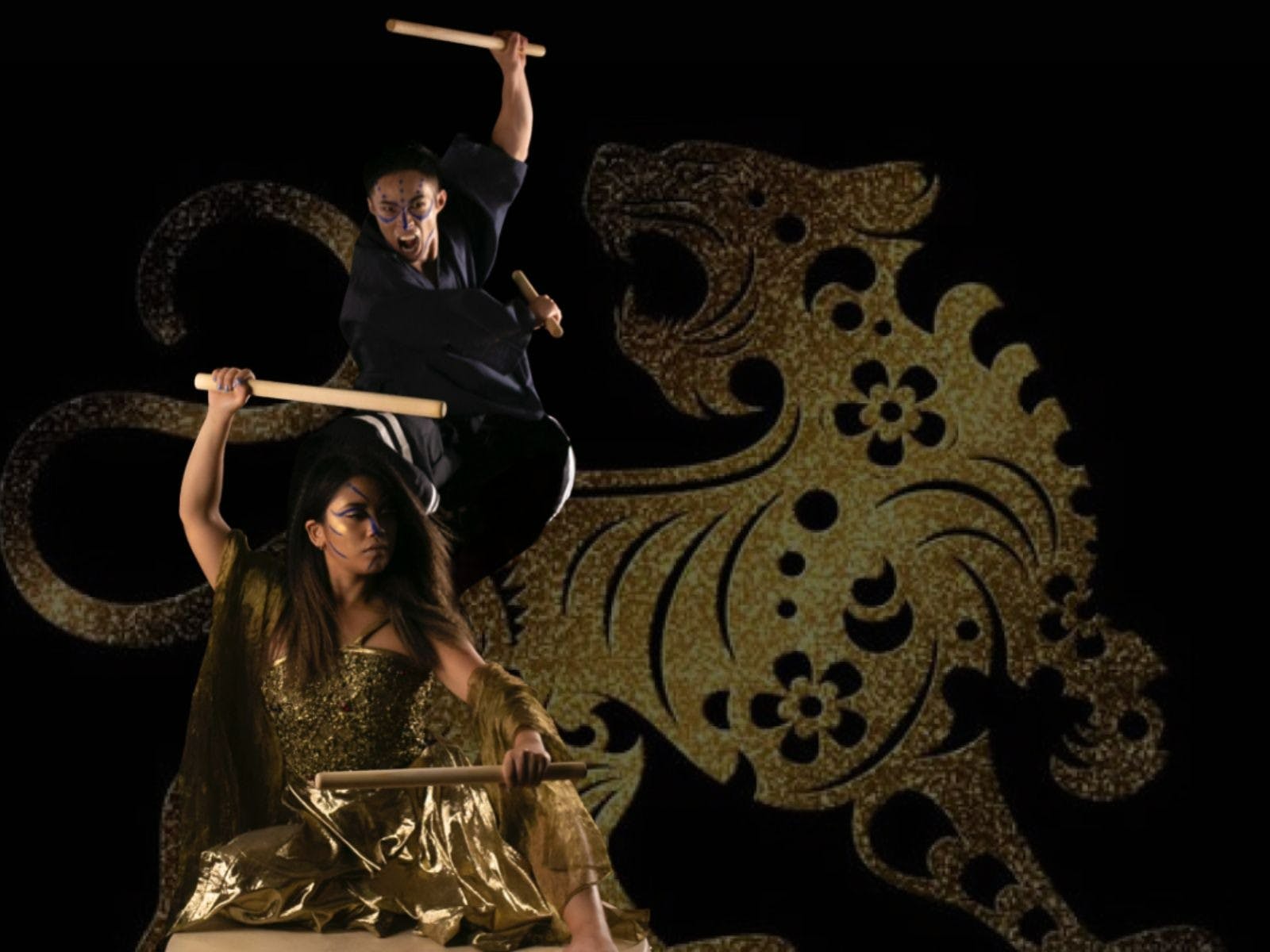 Fotografia promocional de Taikoz Lion Dogs.
