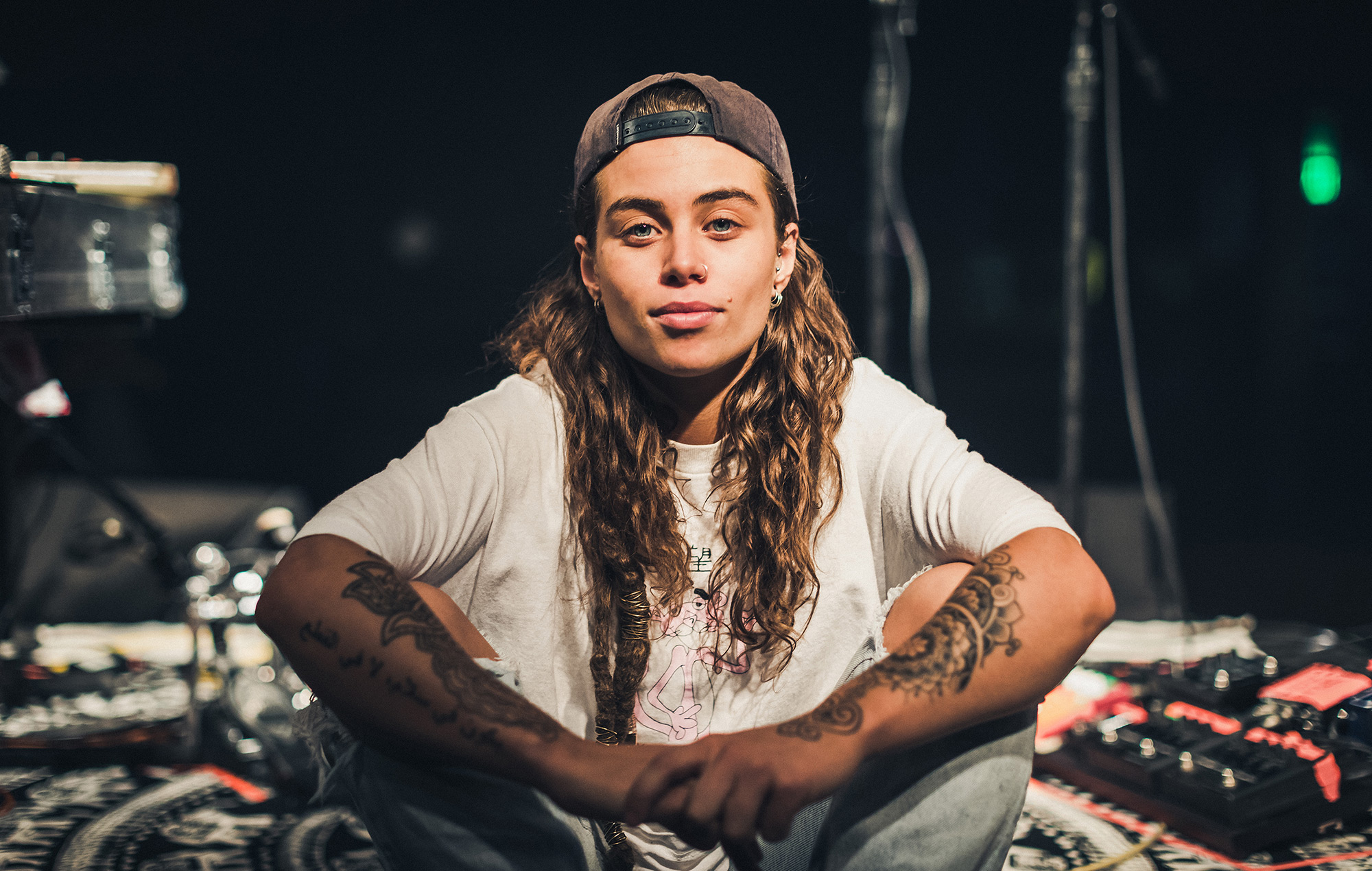 Fotografía promocional de Tash Sultana