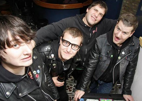 Fotografía promocional de Teenage Bottlerocket