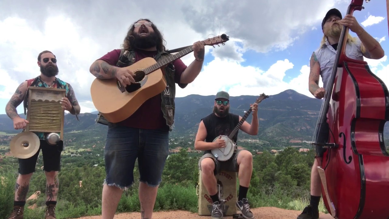 Promofoto von Concierto de Tejon Street Corner Thieves en Bielefeld.