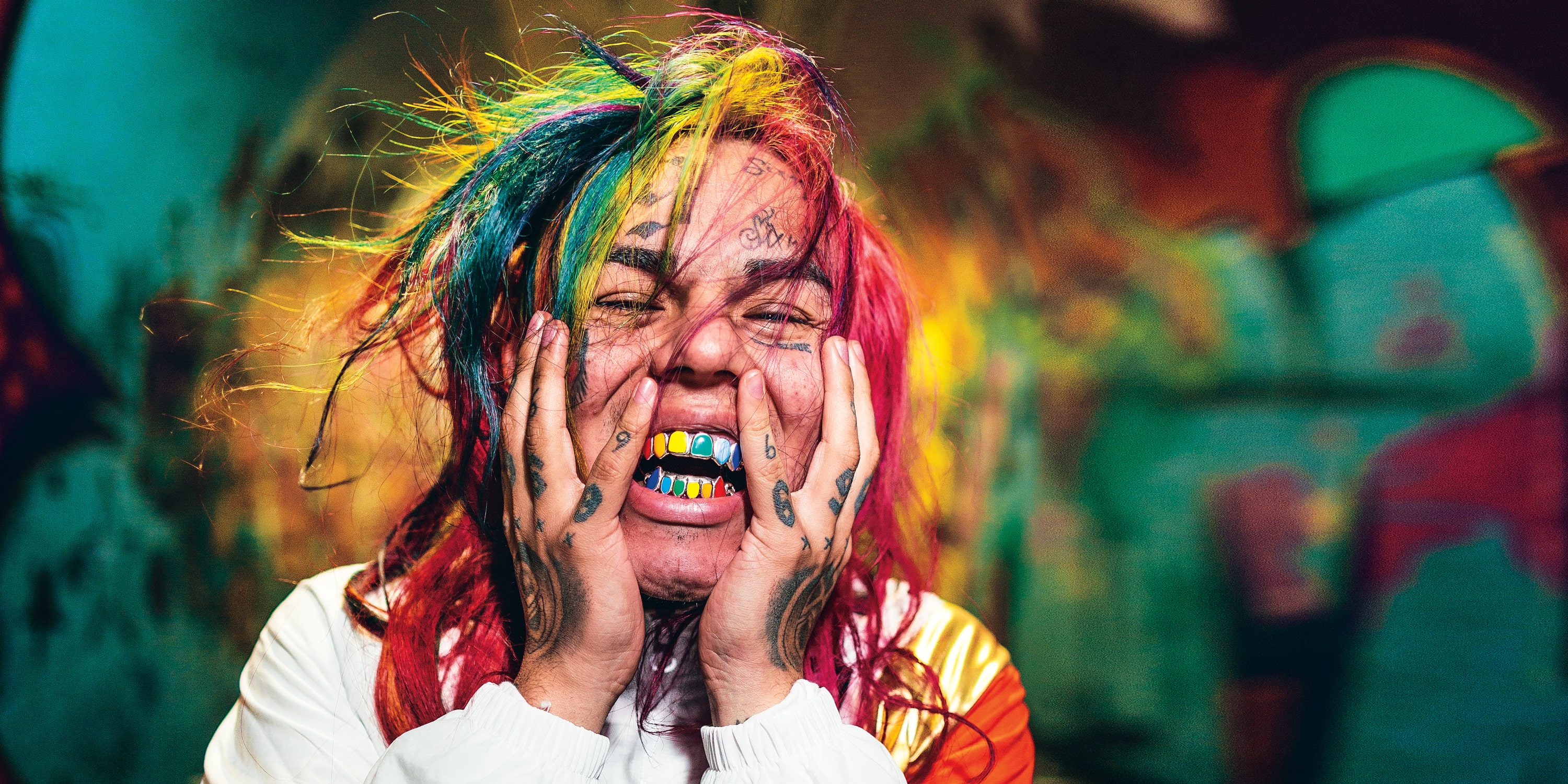 Promotional photograph of Tekashi 6IX9INE.
