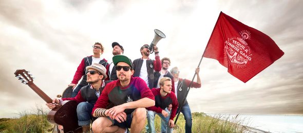 Promofoto von Concierto de Tequila And The Sunrise Gang en Rostock.