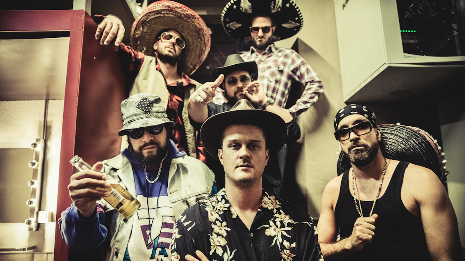 Promofoto von Concierto de Tequila Boys en Berna.