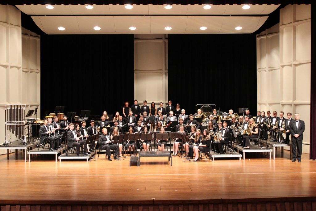 Fotografia promocional de Texas A&M Wind Symphony.