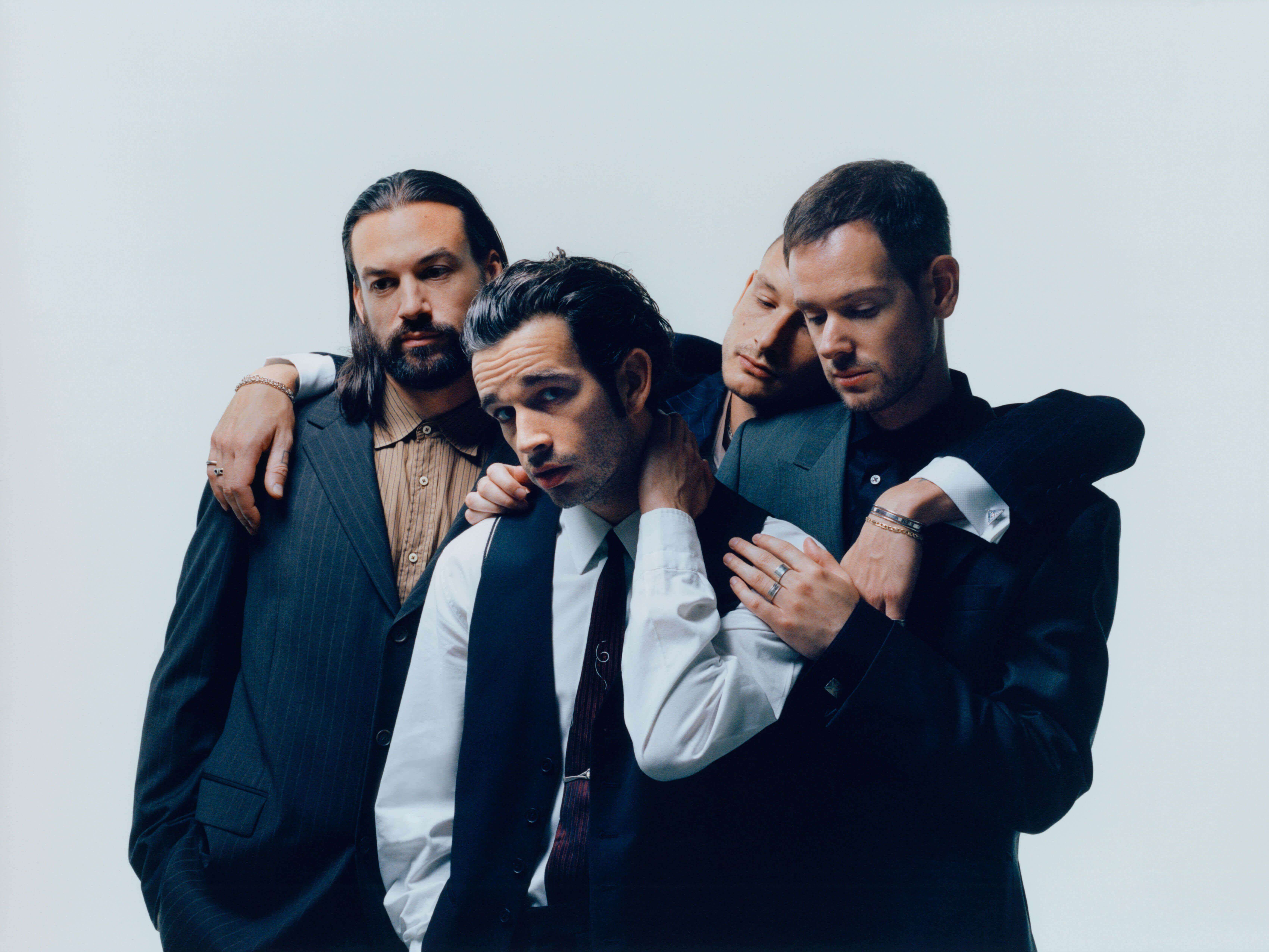 Fotografía promocional de The 1975