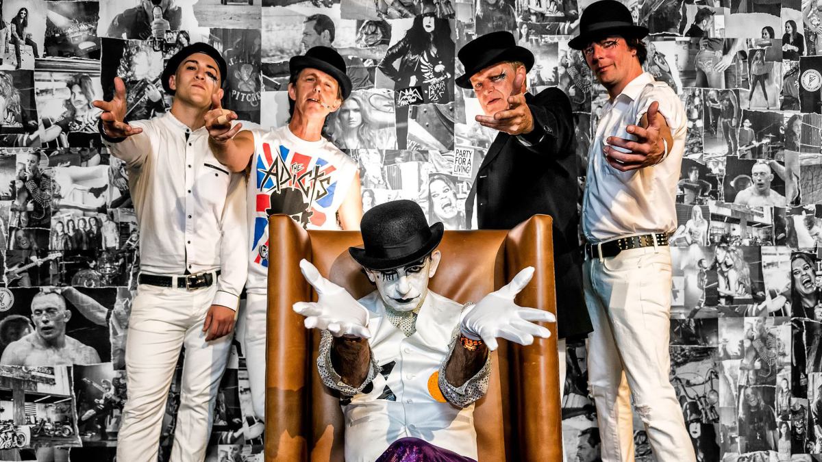 Fotografía promocional de The Adicts