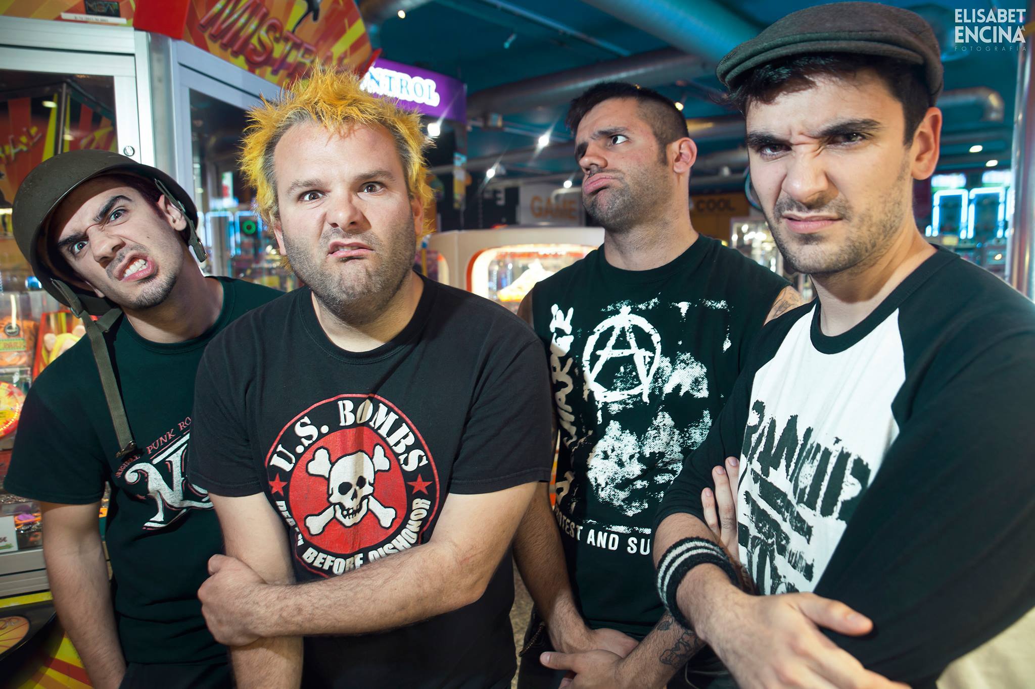 Fotografía promocional de The Anti-Patiks