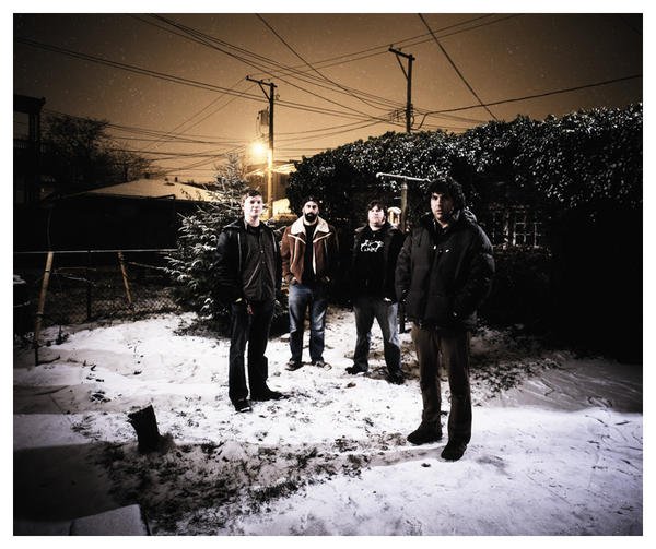 Promotional photograph of The Appleseed Cast.