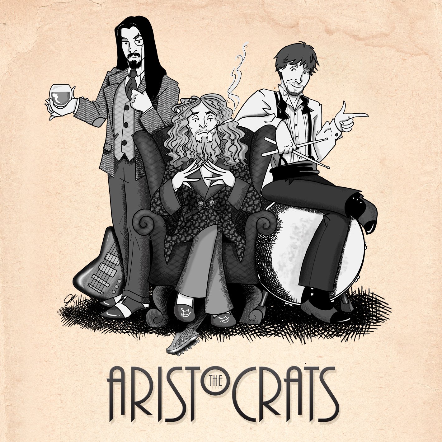 Fotografía promocional de Concierto de The Aristocrats en París