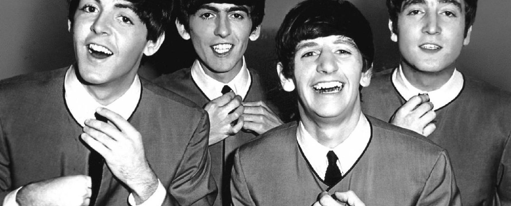 Fotografía promocional de The Beatles